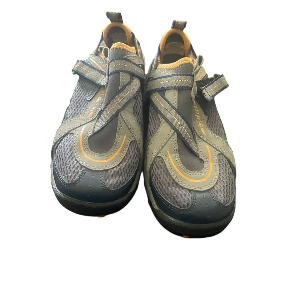 Columbia Kids Gray Waterproof Manta Ray Sport Omni Grip Sneaker Shoes Size 3.5